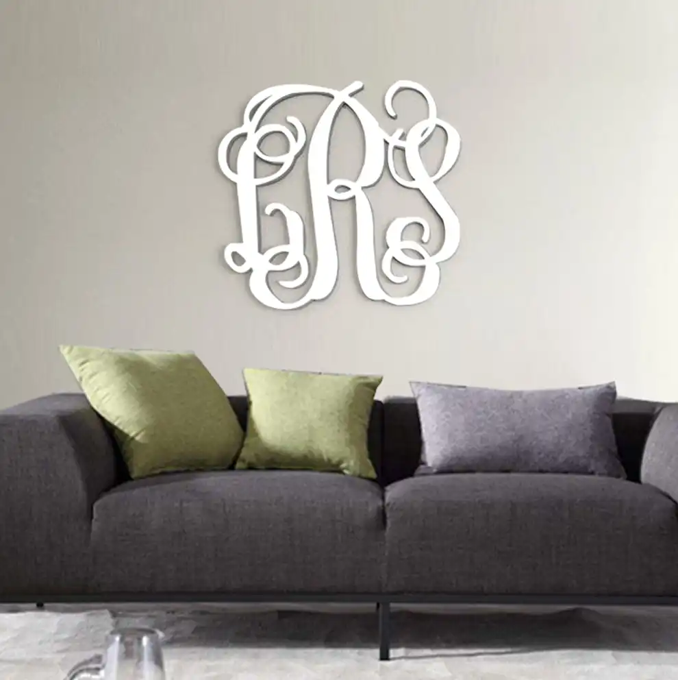 Personalizado Pintado Letras Colgantes Decoracion De Pared Placa