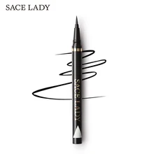 Горячая SACE леди жидкая подводка для глаз водонепроницаемый макияж Черный подводка для глаз долговечная пятнистая Косметика wyt77