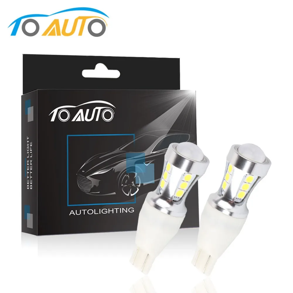 2PCS T15 W16W LED Bulb Car Lights Canbus 921 912 1000LM Automobiles 2pcs-t15-w16w-led-bulb-car-lights-canbus-921-912-1000lm-automobiles