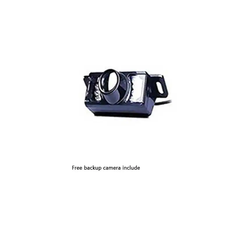 1 Din автомобильный dvd-плеер в тире gps Навигация стерео AM FM радио приемник Поддержка Съемный Bluetooth USB/SD аудио SWC с F - Цвет: with free camera