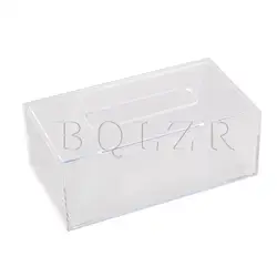 BQLZR 226x125x84 мм прямоугольные акриловые ткани Box Дело прозрачный