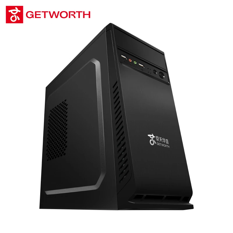 GETWORTH G12 игровой компьютер I7 7700 1060 6G 8G Ram 240G SSD цветная Видеокарта Asus материнская