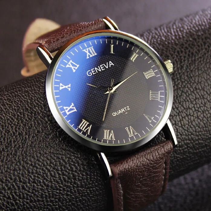 

New Fashion Mens Watches Top Brand Luxury Quartz Watch Men Business Casual Leather Watch Male Wristwatch Relogio Masculino 2019