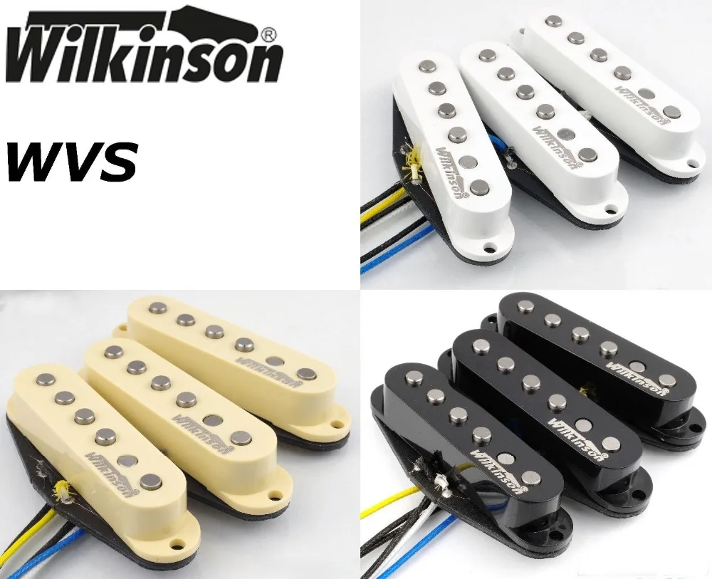 Wilkinson WVS 60's Alnico5 SSS одна катушка гитарные пикапы/Набор для ST | Спорт и развлечения