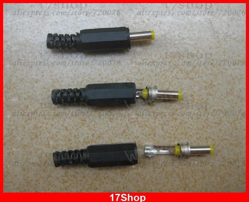 

4PCS DIY 9mm X 4mm X 1.7mm DC Power Plug Connector Cables for Tablets PC Charger