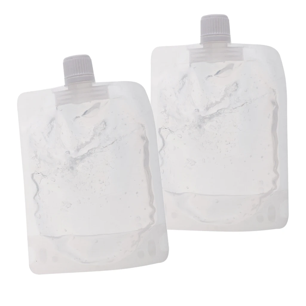 2 Packs (100g Each) Highly Transparent Crystal Clear Jelly Candle Making Gel Wax Transparent DIY Candles Making Supplies