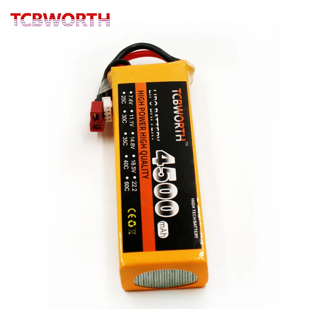 3S RC игрушки LiPo Батарея 11,1 V 2800 3300 3800 4200 4500 5200 6000 мА/ч, 25C 35C 60C для дистанционно управляемого летательного аппарата квадротор автомобиль Радиоуправляемый Дрон 3S батареи