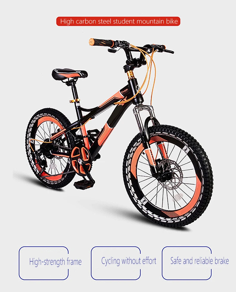 Bicicleta das Crianças Carrinho de Mountain Polegada Velocidade Bike 20 21 5 Carrinhos p/ dirigir