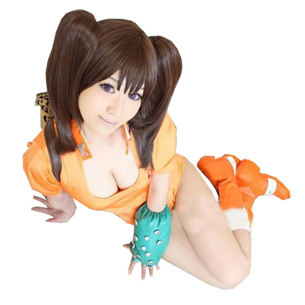 

2017 New Anime The Seven Deadly Sins Diane Cosplay Costume Full Set With Backpack and Wig And Boots (Please Leave Shoes Size)