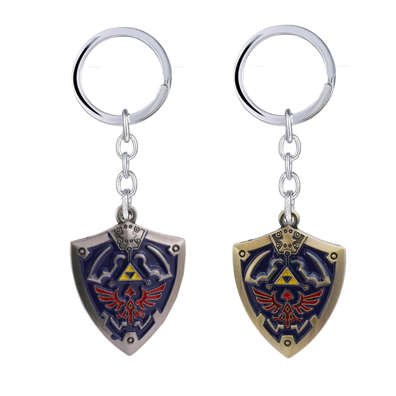 

Anime Jewelry Game Legend of Zelda Keychains Metal Key Chain Logo Keychain Surrounding Key Ring Souvenirs Drop shipping