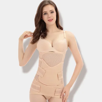 

3in1 NEW Belly/Abdomen/Pelvis Postpartum Belt Body Recovery Shapewear Belly Slim Waist Cinchers Breathable Waist Trainer Corset