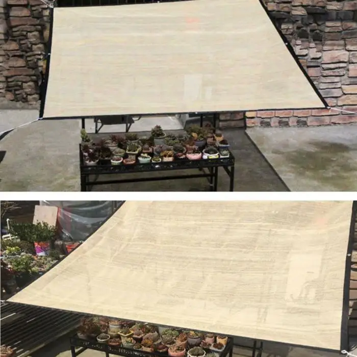 Солнцезащитная сетка для растений устойчивая к ультрафиолетовому излучению Анти-пыль дышащая квадратная прочная сетка для балкона YU-Home