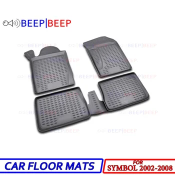 

For Renault Symbol 2002-2007 car floot mats carpets auto floor dustproof skidproof car styling interior decoration
