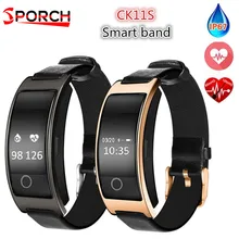 Ck11s Smart Band Приборы для измерения артериального давления сердечного ритма Мониторы наручные часы умный Браслет Фитнес браслет трекер Шагомер Браслет