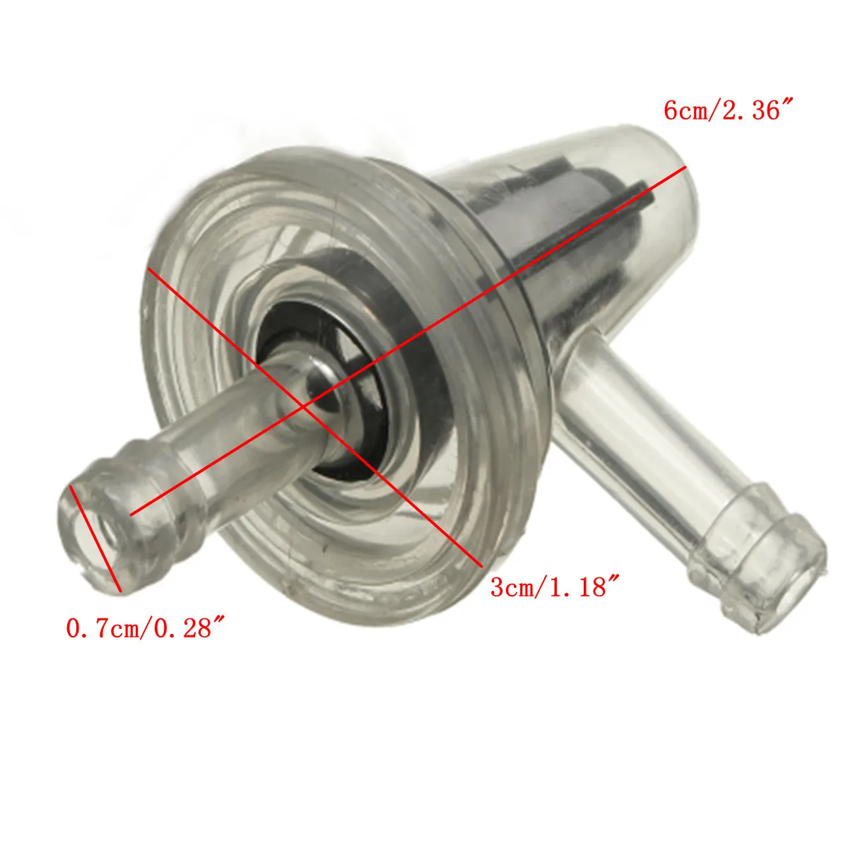 Универсальный мотоциклетный правый угловой топливный фильтр подходит для 1/" 6 мм 7 мм шлангов