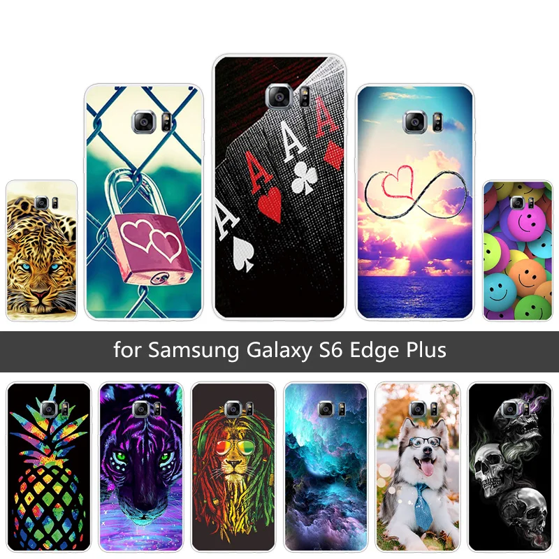 5 7 &quotтелефонные чехлы для Samsung Galaxy S6 Edge P DIY печатная задняя крышка Мягкий ТПУ