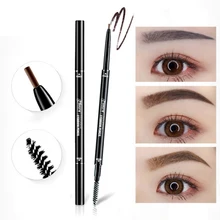 6 цветов макияж для бровей автоматический девичий сердце коричневый карандаш для бровей кисти долговечный карандаш для бровей инструменты продукт
