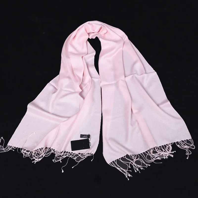

2017 Fashion Spring Summer Autumn Brand Cashmere Silk Shawl Four Colors Women Pashmina Soft Scarves Cosywarmer