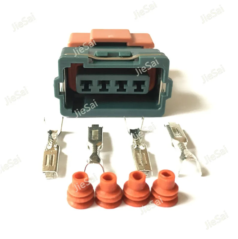 

4 Pin Female MAFS S13 SR20 Mass Air Flow Sensor Connector AMP Tyco Plug Electrical Sealed Auto Connector