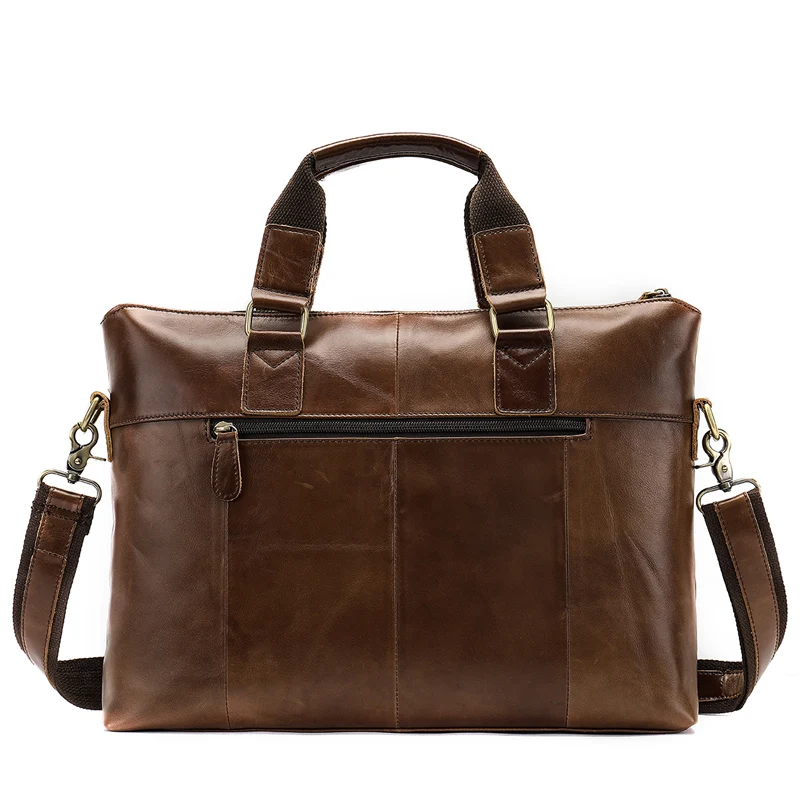 WESTAL حقيبة جلدية أصلية الأعمال الرجال حقائب الكمبيوتر المحمول حمل حقائب Crossbody أكياس حقيبة يد الرجال حقيبة ساعي 7108