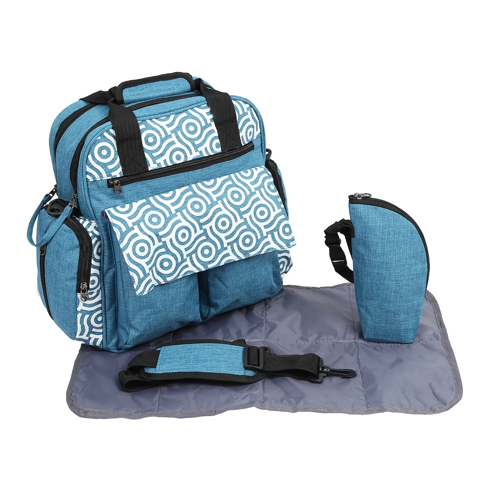 Multifunctional Diaper Bags Large Capacity Backpack Travel Diaper Organizer Fashion Mummy Maternity Nappy Single Shoulder Bag (4)