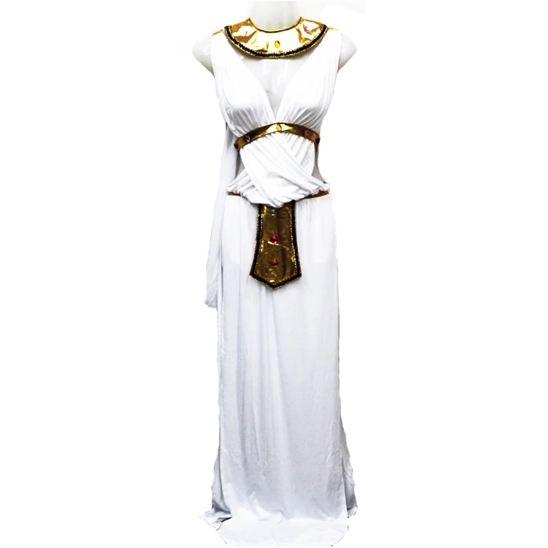 

new Sexy Princess Vacanda clothing Greek Goddess Cosplay Party Dress Athena Cleopatra Queen of egypt Costume Halloween for Women
