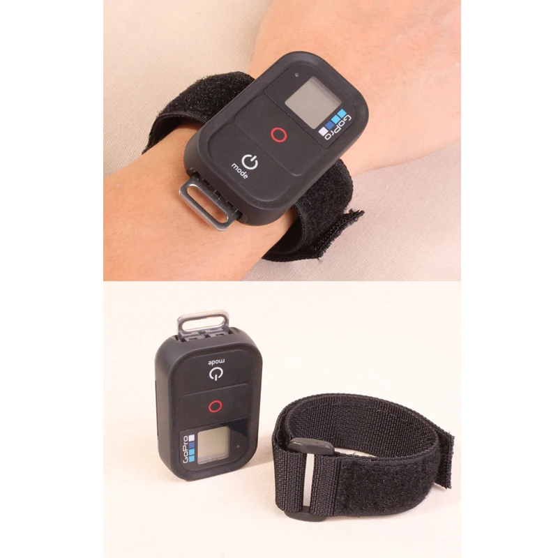 Sports Camera  Remote control Wrist Strap Hand Band Strap Magic Tie  for GoPro Hero 5 43+32 SJCAM SJ4000SJ5000 xiaomi yi (5)