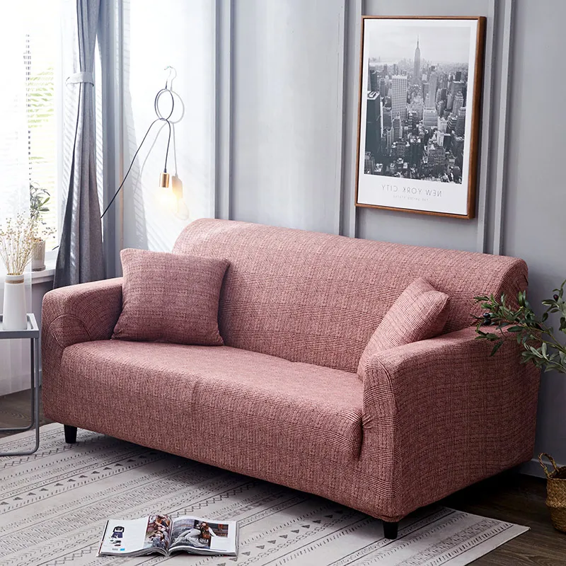 Slipcovers диван эластичный стрейч хлопок плотный обертывание все включено скольжение-стойкое кресло loveseat чехол для секционного дивана полный диван