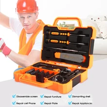 45 in 1 Professional Precision Screwdriver Set Hand Tool Box Set Spudger Tweezers Opening Tools for iPhone PC Repair Tools Kit jakemy 74 in 1 new professional electronic precision screwdriver set hand tool box for iphone pc repair tools maintenance bag