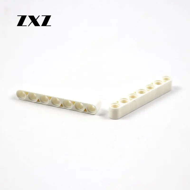 100 шт./лот цветные строительные блоки детали 32524 Technic Beams 1x7 плотные автомобильные