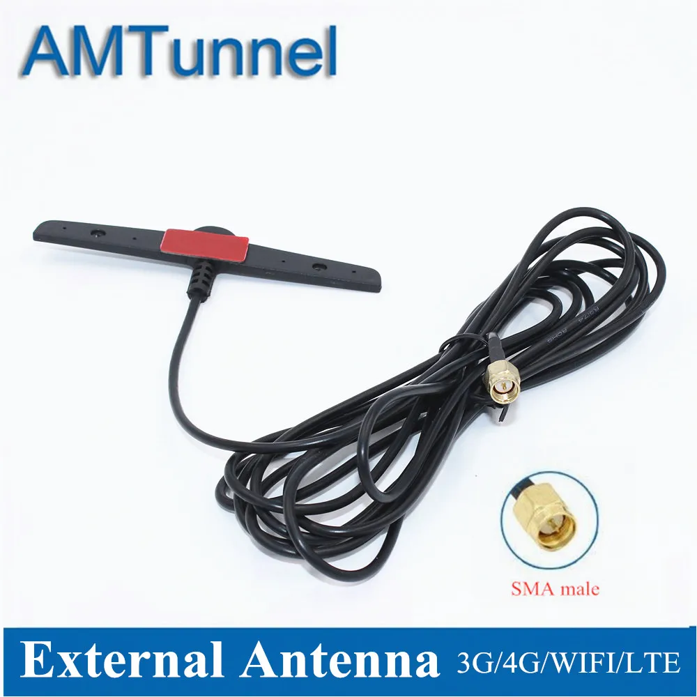 

Antenna 4G LTE antenna 5dBi 2.4GHz WiFi antenna SMA male 3m B315 Outdoor antenna for Huawei B525 B310 B593 ZTE routers