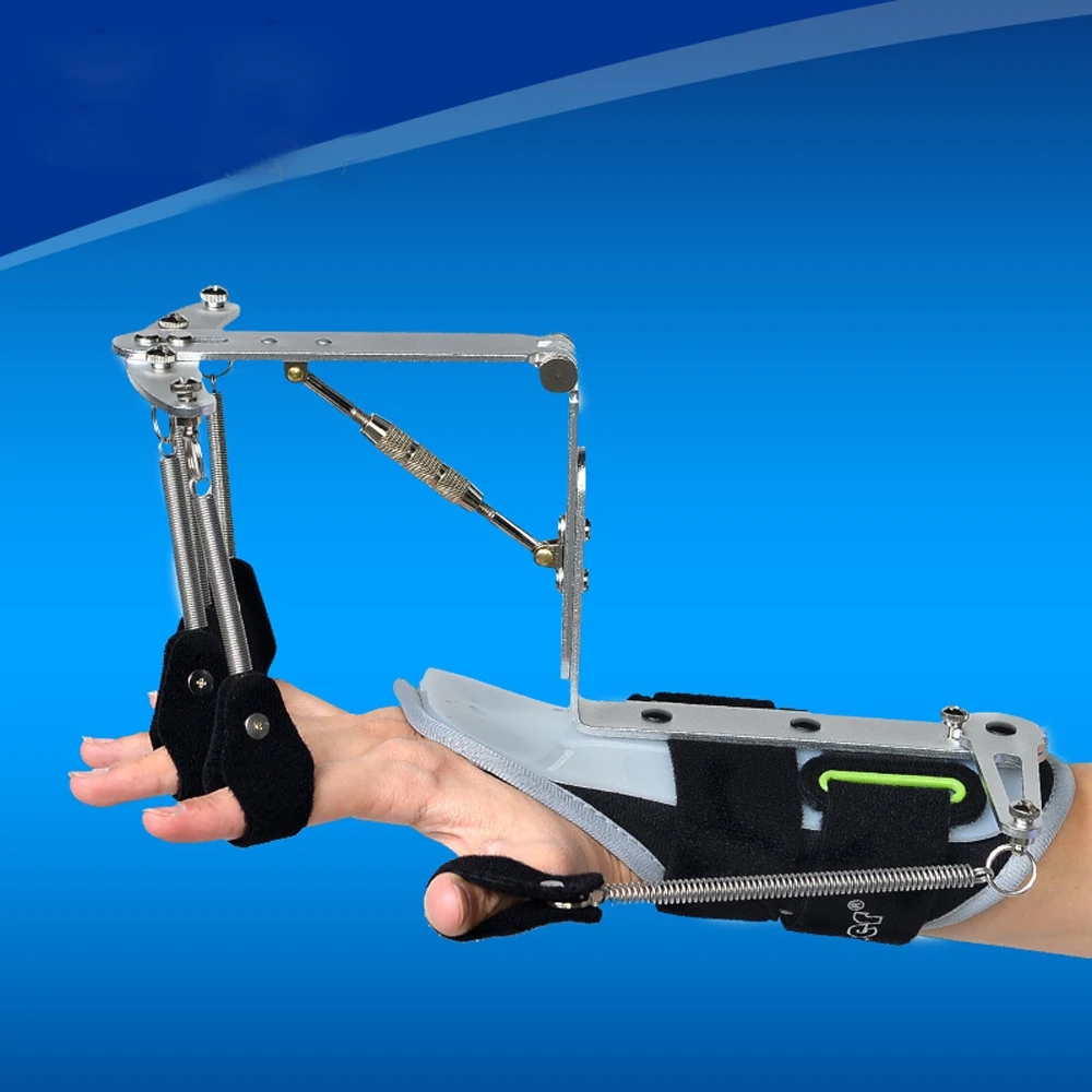 

Professional Apoplexy Hemiplegia Hands Fingers Rehabilitation Train Device Fingers Stiff Assist Therapy Brace Support