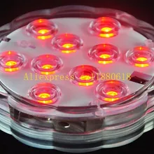 20 шт./лот Быстрая RGB разноцветный пульт дистанционного управления 16 светодио дный цветов погружной светодиодный свет светодио дный, светодиодные вазы База свет