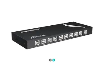 

16 Port KM Synchronizor, USB keyboard and mouse Synchronous Controller for Multiple PCs Game Control, with cables