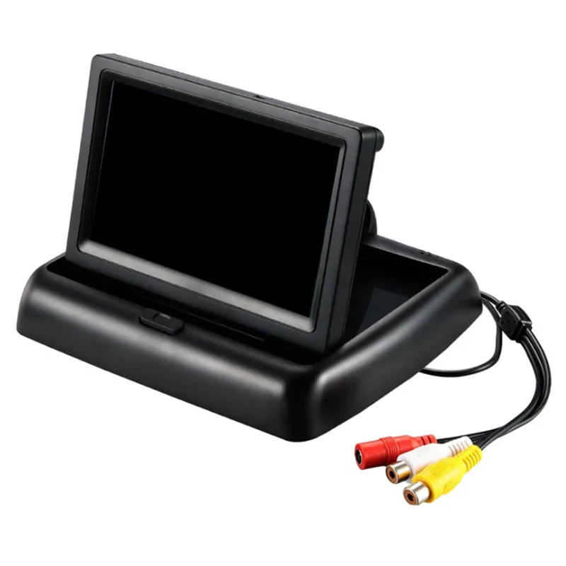 

Quick Installation Car Backup Camera with 4.3" LCD Monitor Pickup Truck Camper Night Vision Parking Reverse Assistance System