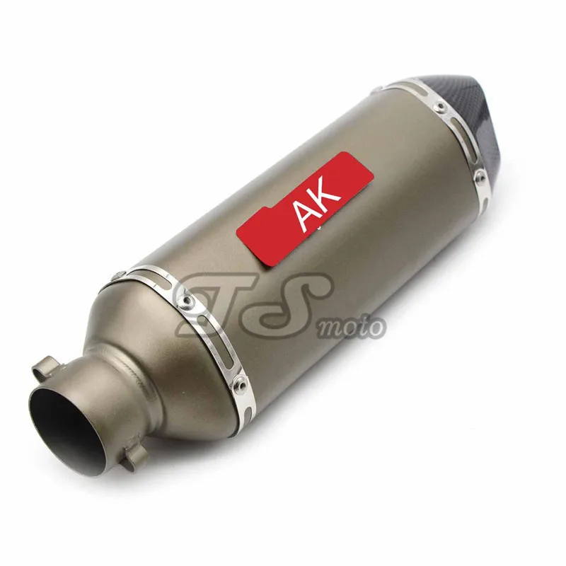 51mm Motorcycle Scooter offroad Modified Akrapovic Exhaust Muffler pipe for YZF600 R6 YZF1000 R1 CBR