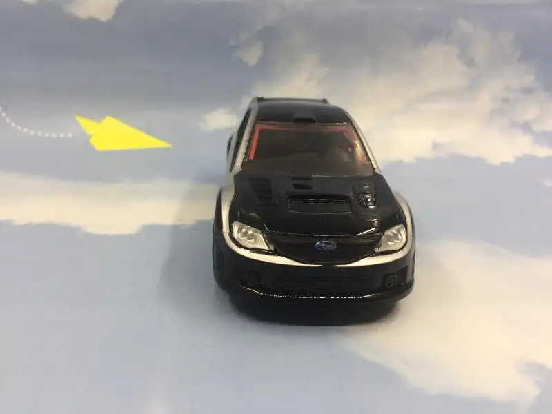 1/32 редкий специальный литой металл 2008 Subaru Impreza модель машины домашний дисплей Коллекция игрушек для детей