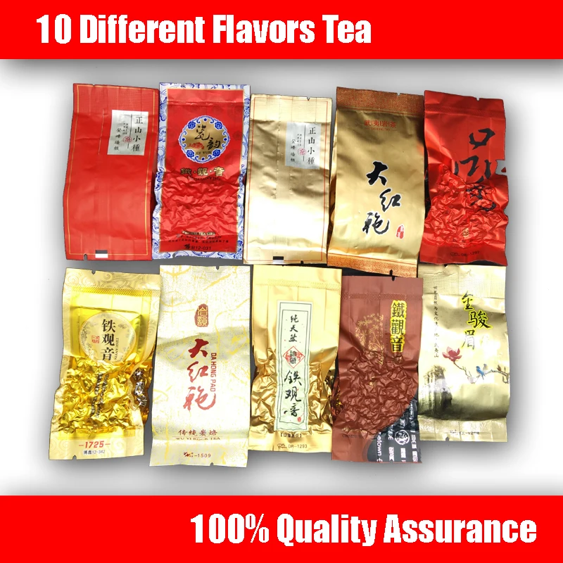 

Organic Tea Oolong Tea TieGuanYin - Black Tea Lapsang Souchong - DaHongPao - Jin Jun Mei - FREE EXPEDITED SHIPPING