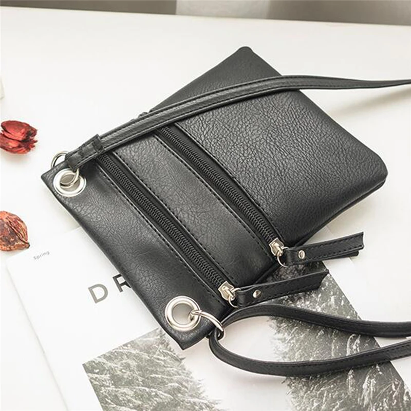 

New Style Women Leather Handbag Coin Purse Female Fashion Shoulder Bag Lady Clutch Casual Crossbody Bags Packet Purses Handbags