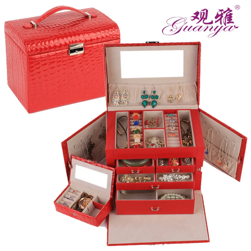 Buy Wedding Gift Big Butterfly Alligator Grain Jewelry