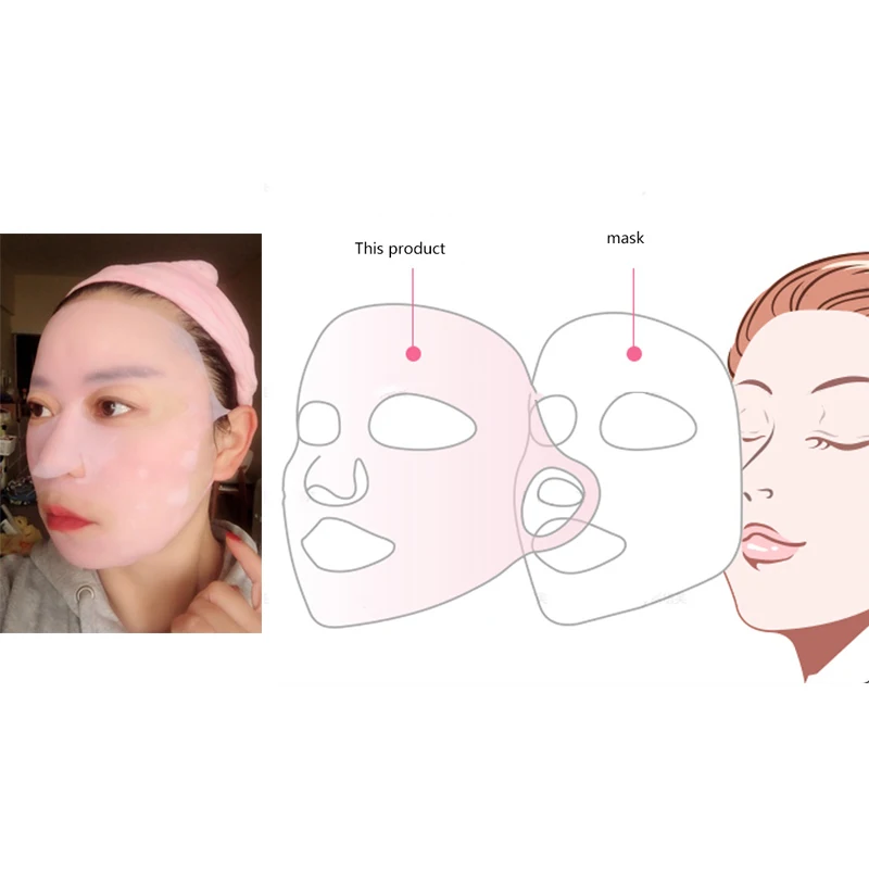 1PC Reusable Silicone Face Mask for the Face Sheet Mask Ear Fixed Anti-off Mask Prevent Essence Evaporating Skin Care Face Mask 1PC Reusable Silicone Face Mask for the Face Sheet Mask Ear Fixed Anti-off Mask Prevent Essence Evaporating Skin Care Face Mask