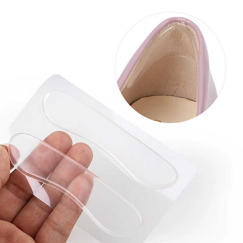 Silicone Gel Pad Shoe Sticker Inserts Anti-skid Foot Pad Heel Cushions For Shoes