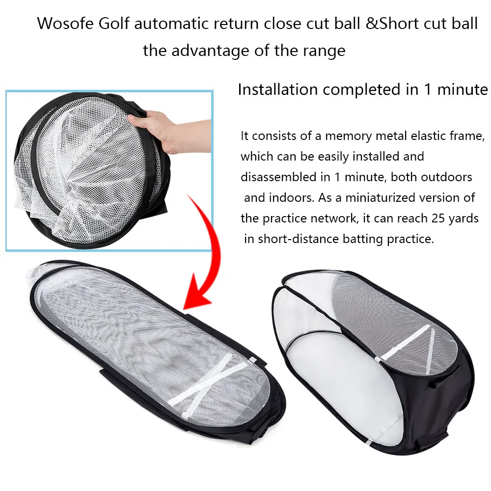 Сетка для занятий гольфом и коврик для ударов, портативные внутренние и наружные учебные инструменты для гольфа