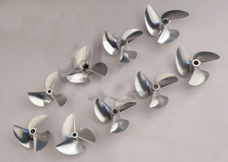 1PCS CNC Aluminium alloy Propeller for RC Racing O Yacht 3 blades boat