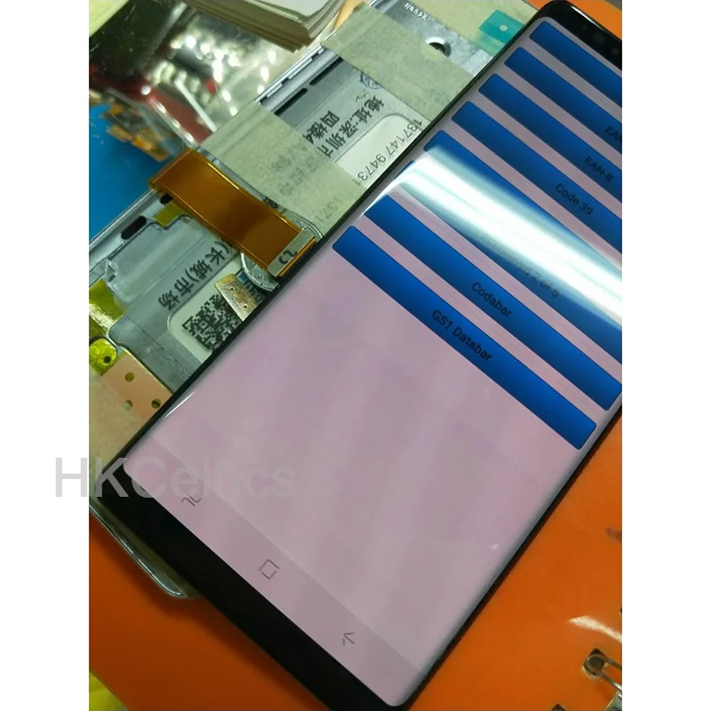 Amoled 6,3 ''Дисплей Замена ЖК-дисплей для SAMSUNG GALAXY Note 8 Note8 с Сенсорный экран планшета Ассамблея+ красный ожог