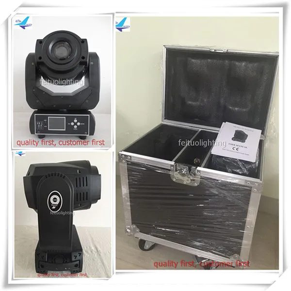 (8pcs/2 CASE)high power lyre led stage light party disco dj 90W spot moving head gobo | Освещение