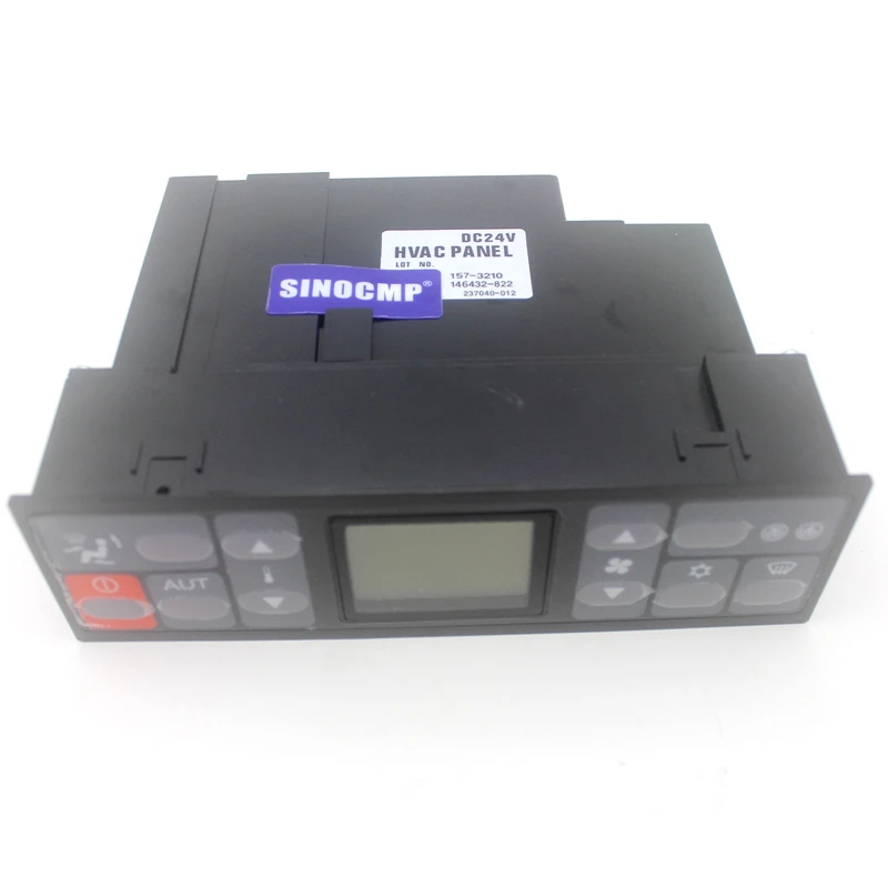 

E320C 320C Excavator Air Conditioner Controller 157-3210 146432-822, AC Control Panel
