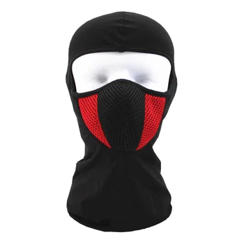 

Balaclava Motorcycle Face Mask Moto Helmet Bandana Hood Ski Neck Full Face Mask Windproof Dustproof Face Shield