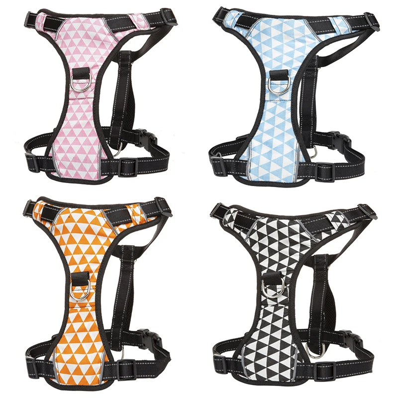 Diving cloth Dog Harness Vest pet chest vest dog harnesses Reflective