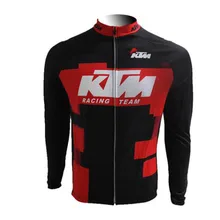

KTM Pro Team Cycling Jersey MTB bicycle Long Sleeve shirts Ropa Ciclismo 2017 Men Bike Clothes sportwear uniformes hombre I7